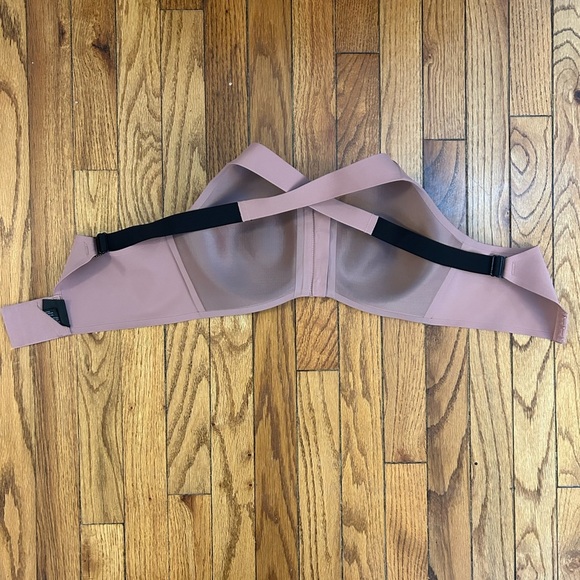 Knix Catalyst Zip Front Pink Bra, size 6 - Picture 10 of 11